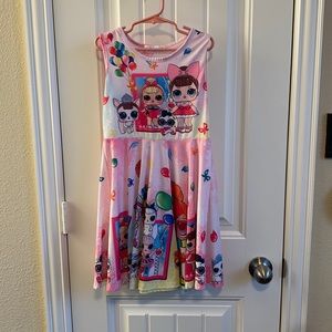 Girls LOL party dress size 6/8